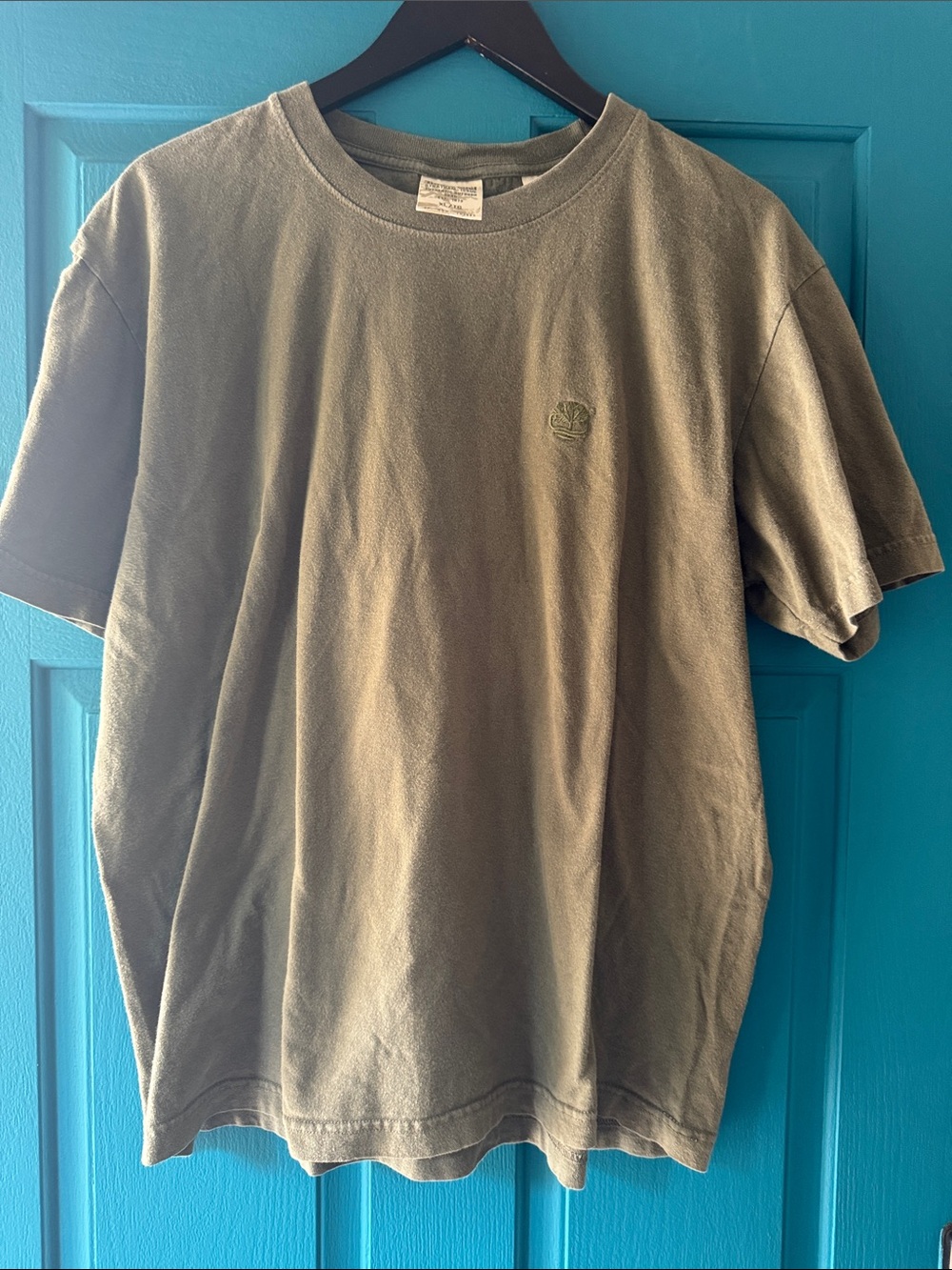 Timberland - Men's Olive Green Crewneck T-Shirt